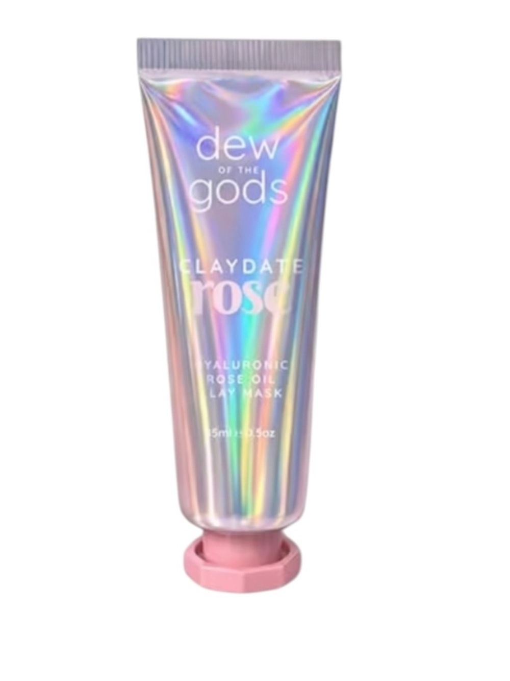 Dew of the Gods Claydate Rose Hyaluronic Rose Oil Clay Mask 15ml NWT Skincare